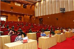 Ban chỉ đạo diễn tập Quân khu bồi dưỡng diễn tập khu vực phòng thủ tỉnh Cao Bằng